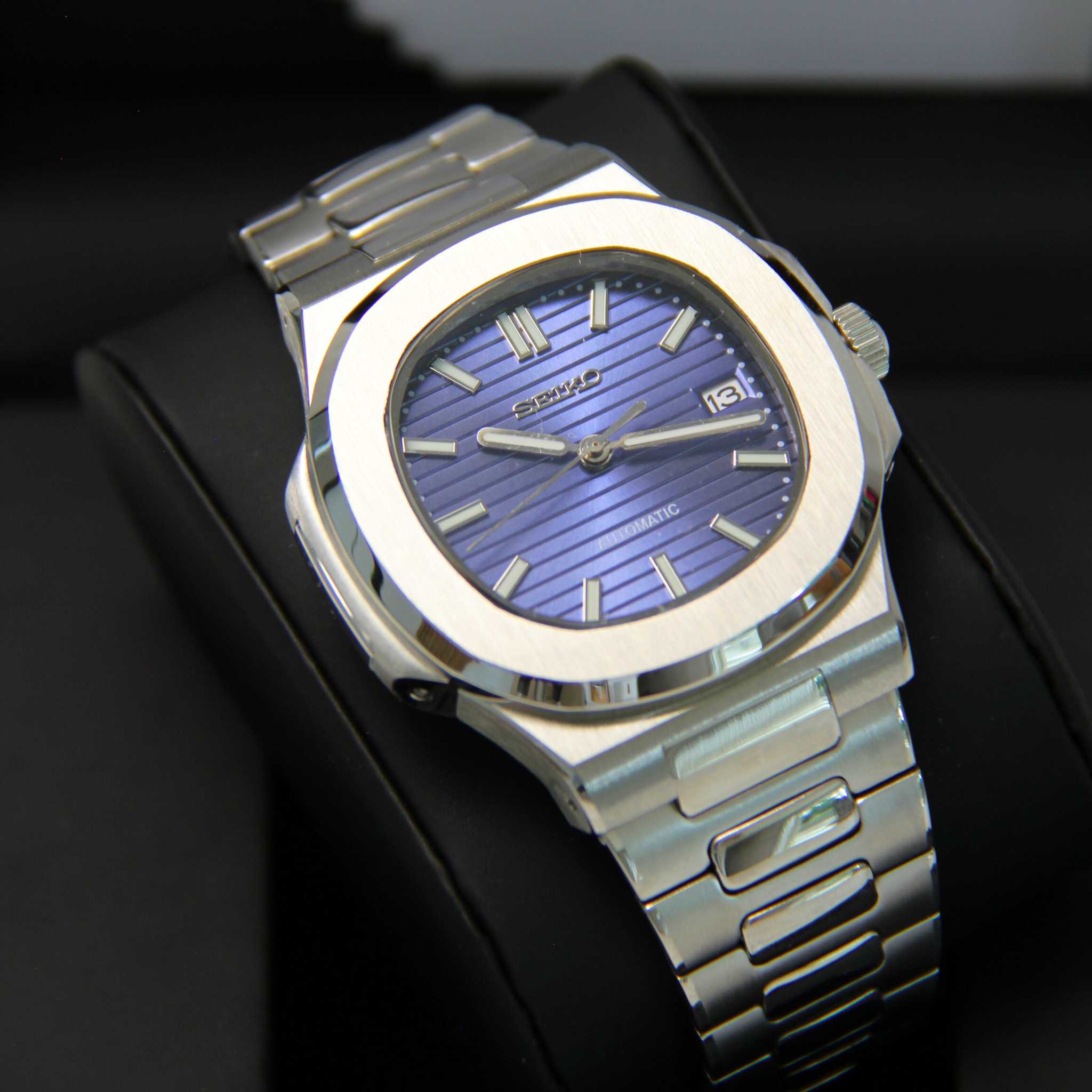 SEIKO MOD NAUTILUS | NAVY BLUE