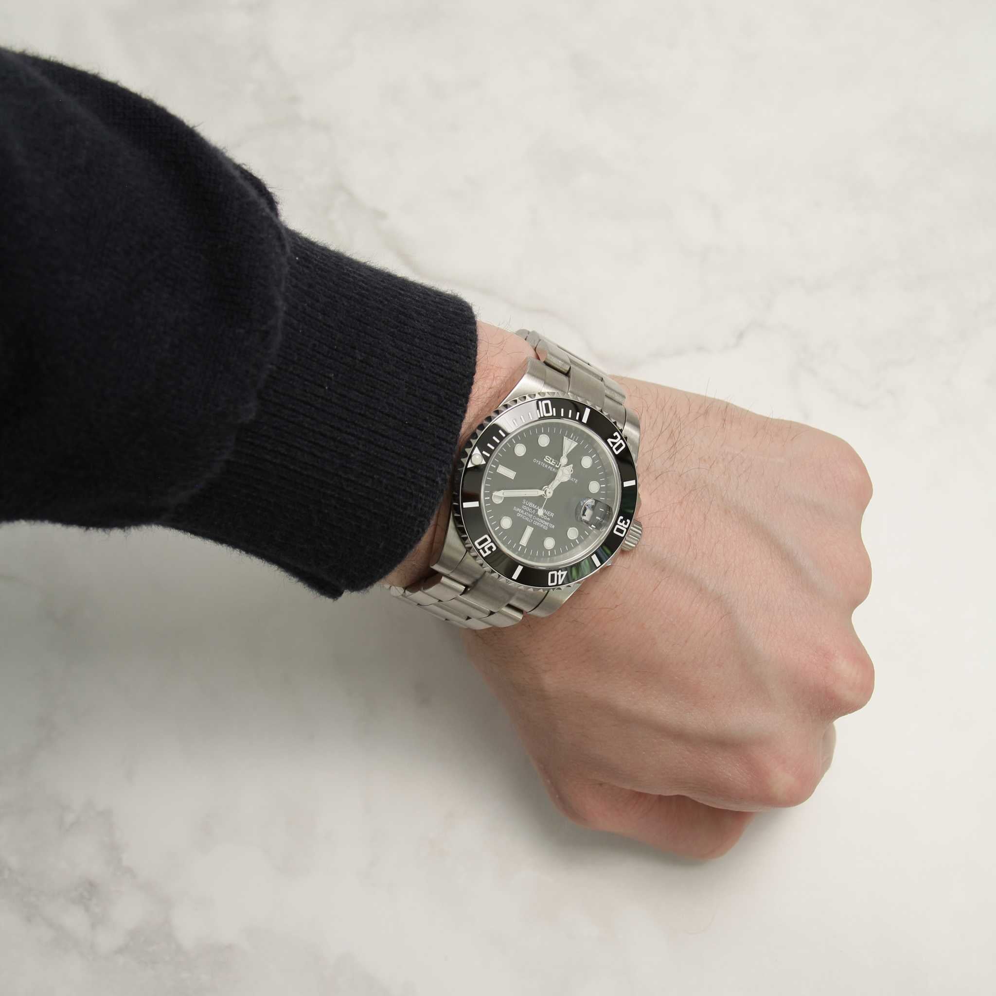 SEIKO MOD SUBMARINER | BLACK DATE