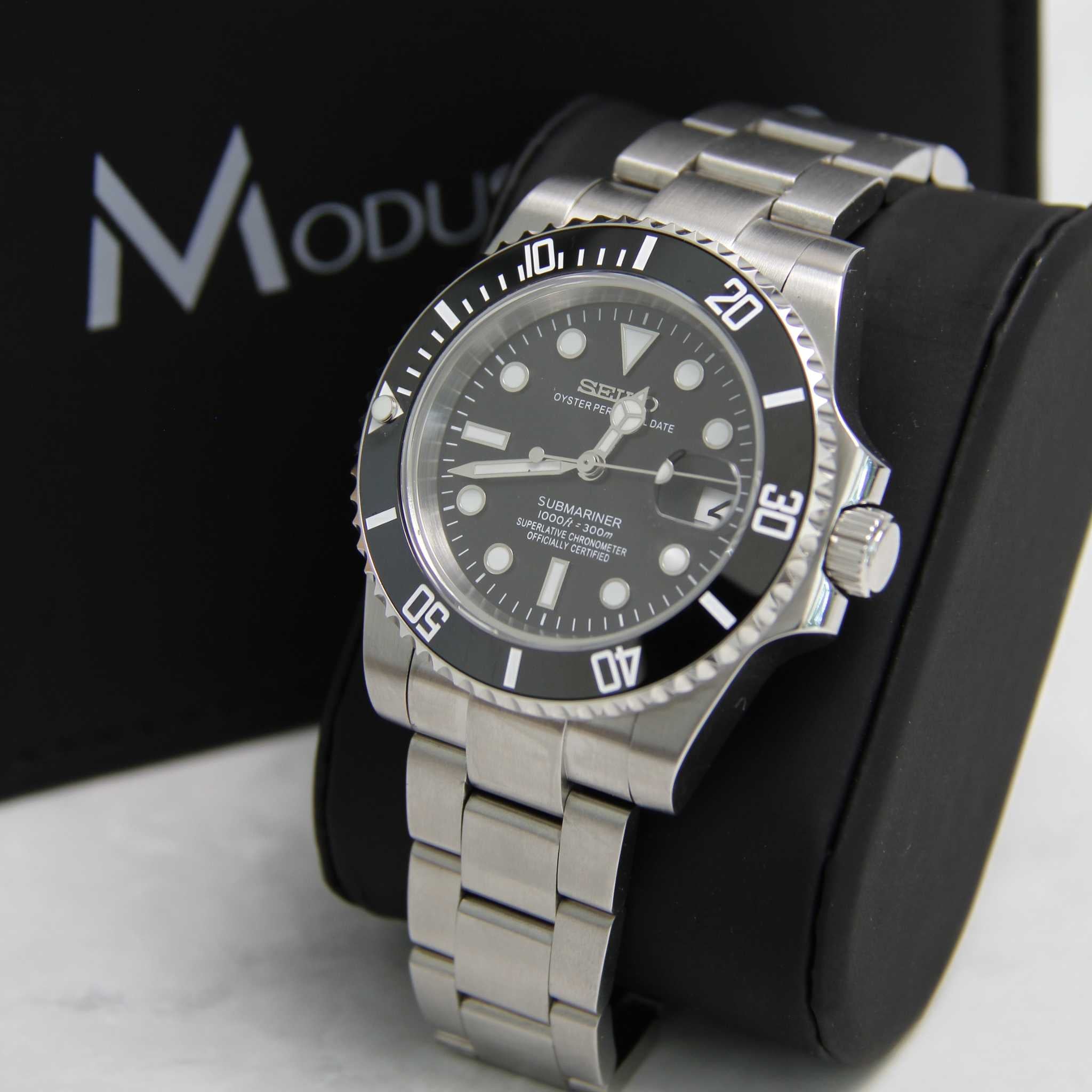 SEIKO MOD SUBMARINER | BLACK DATE