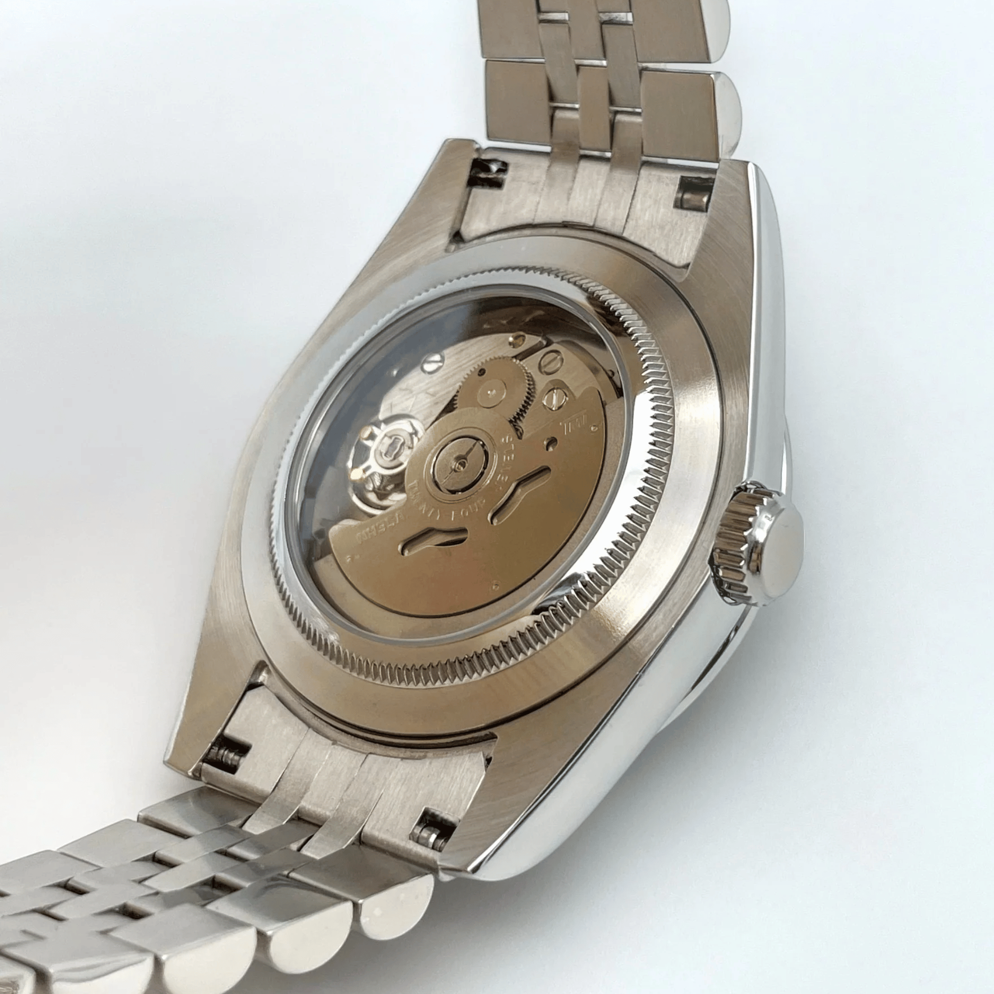 SEIKO MOD DAYDATE | BLACK SILVER