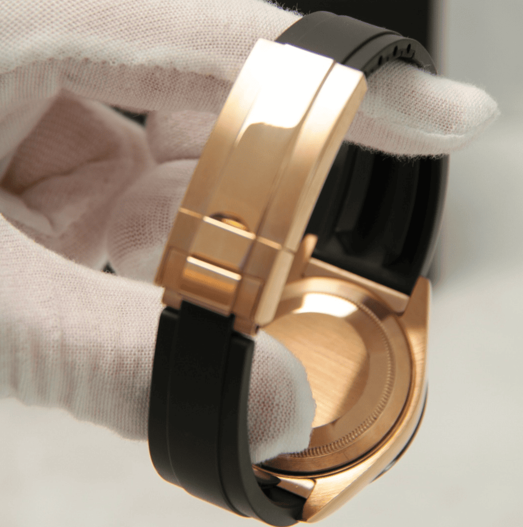 SEIKO MOD DAYTONA | VK63 OYSTERFLEX ROSE GOLD