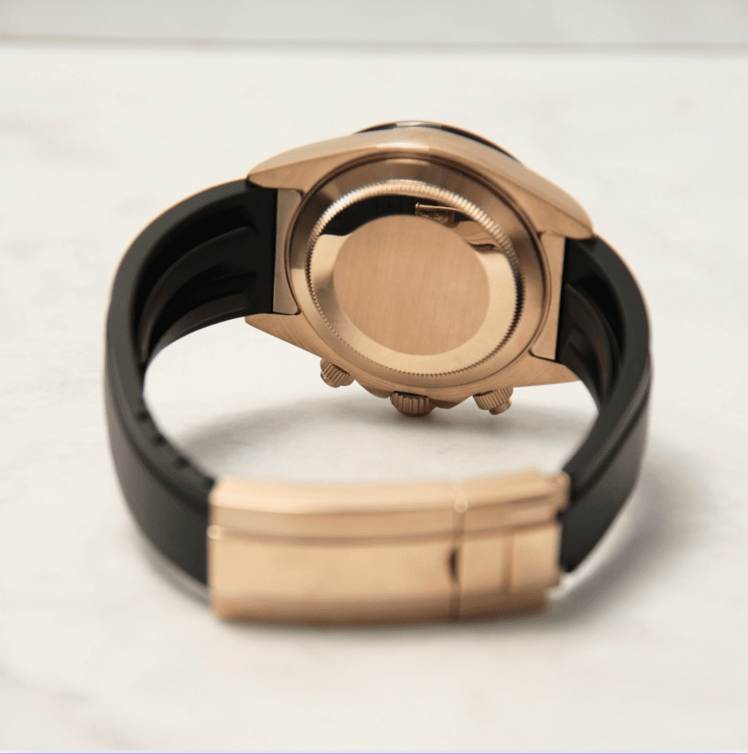 SEIKO MOD DAYTONA | VK63 OYSTERFLEX ROSE GOLD