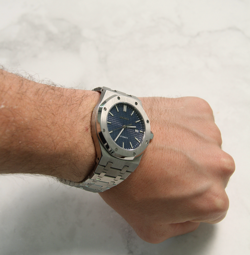 SEIKO MOD ROYAL OAK | BLUE