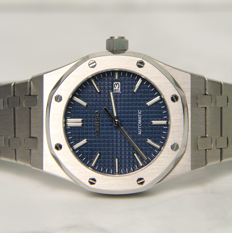 SEIKO MOD ROYAL OAK | BLUE