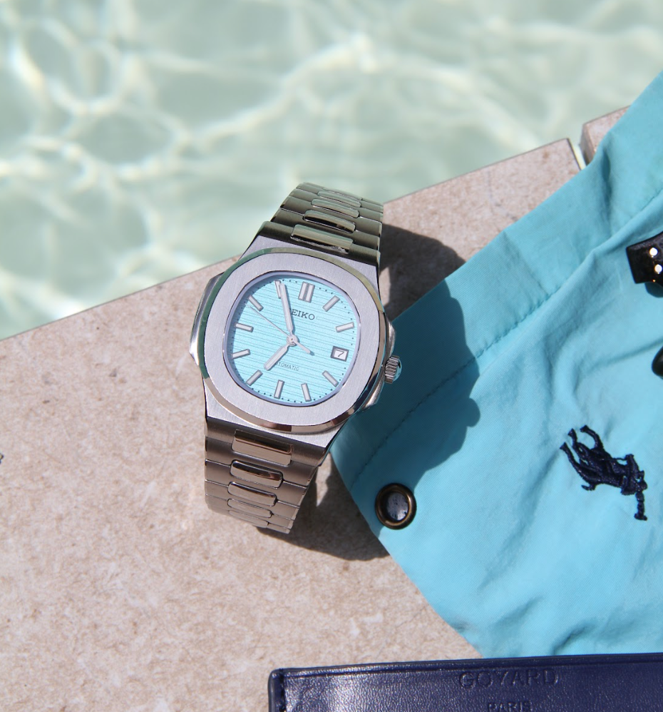 SEIKO MOD NAUTILUS | TIFFANY SKY BLUE