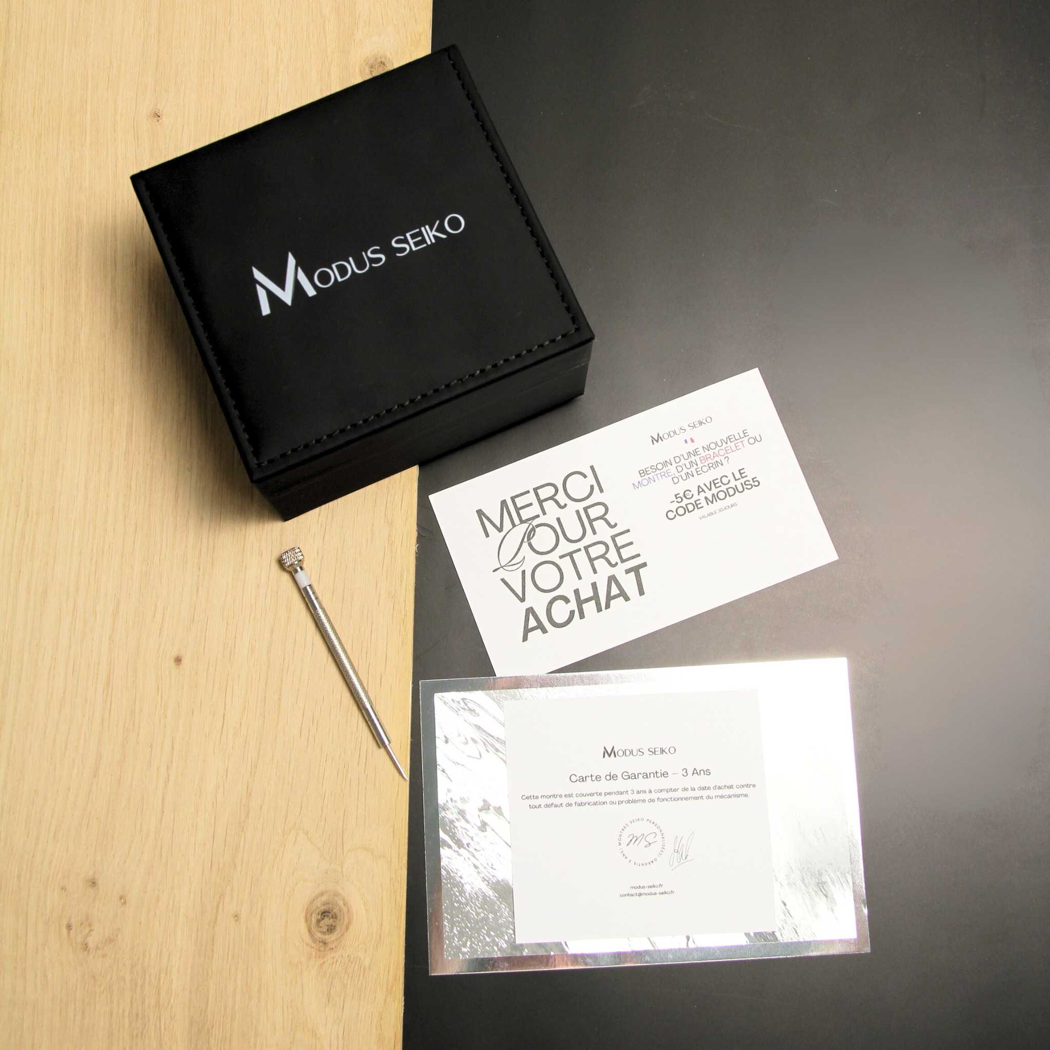 SEIKO MOD DATEJUST | ROMAN NUMERALS GREY