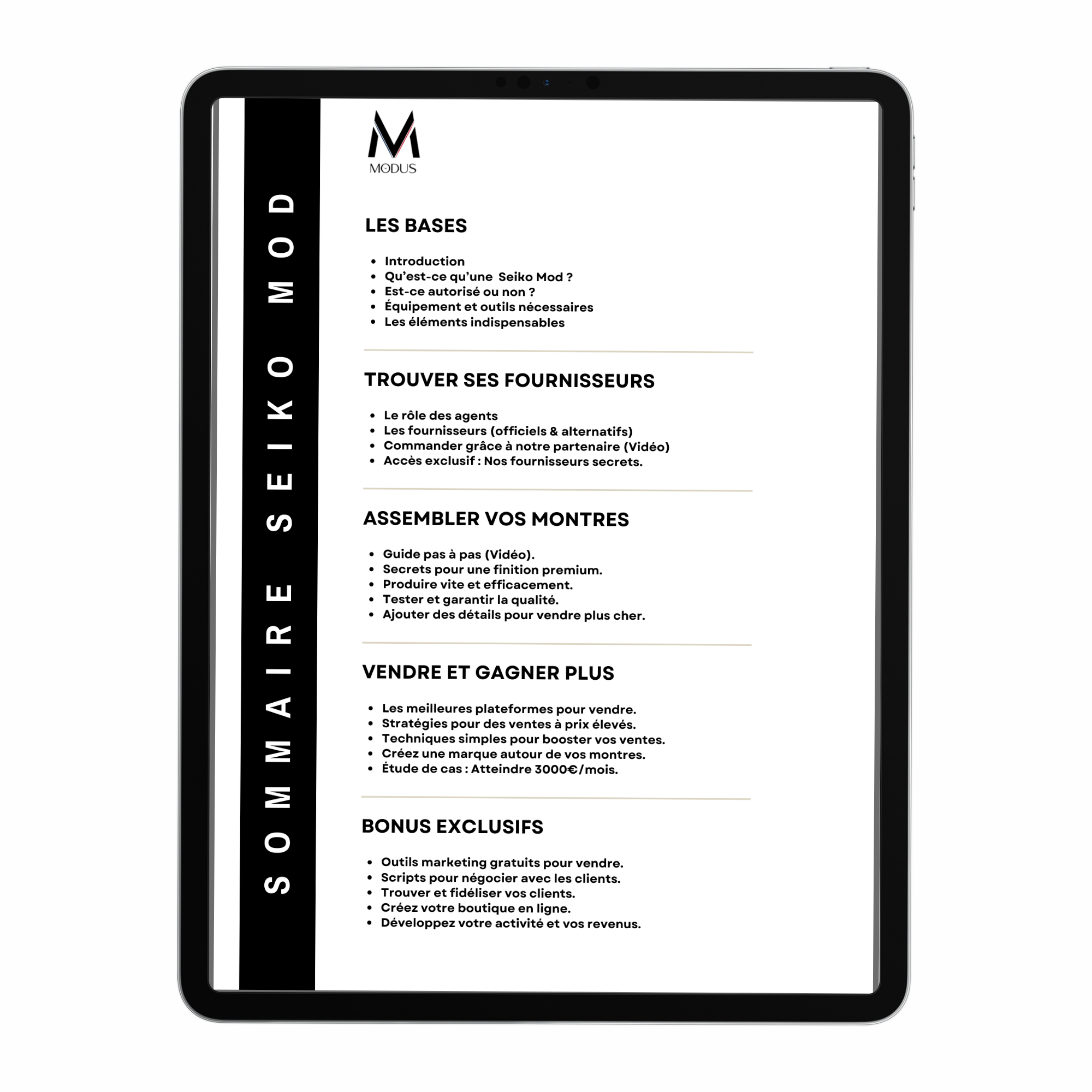 E-BOOK SEIKO MOD – SUPPLIERS AND STRATEGIES