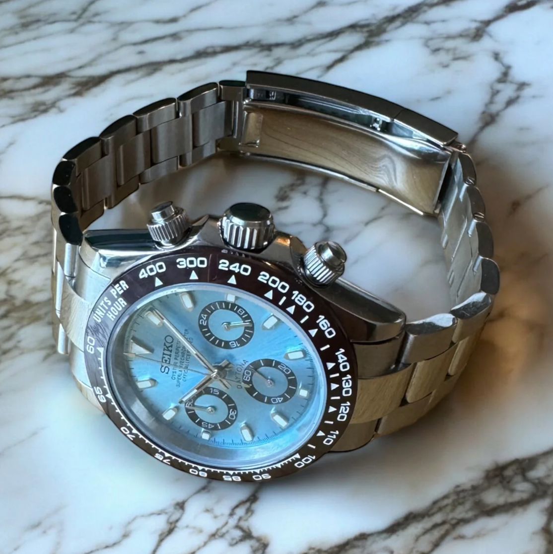 SEIKO MOD DAYTONA | SKY BLUE