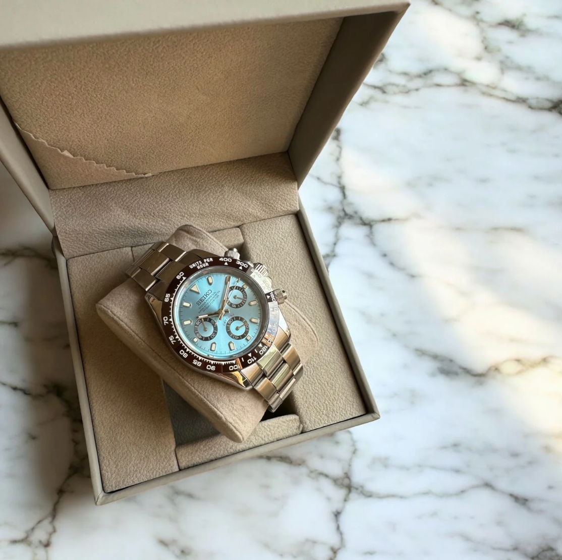 SEIKO MOD DAYTONA | SKY BLUE
