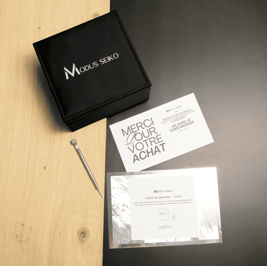 SEIKO MOD DAYTONA | VK63 OYSTERFLEX ROSE GOLD