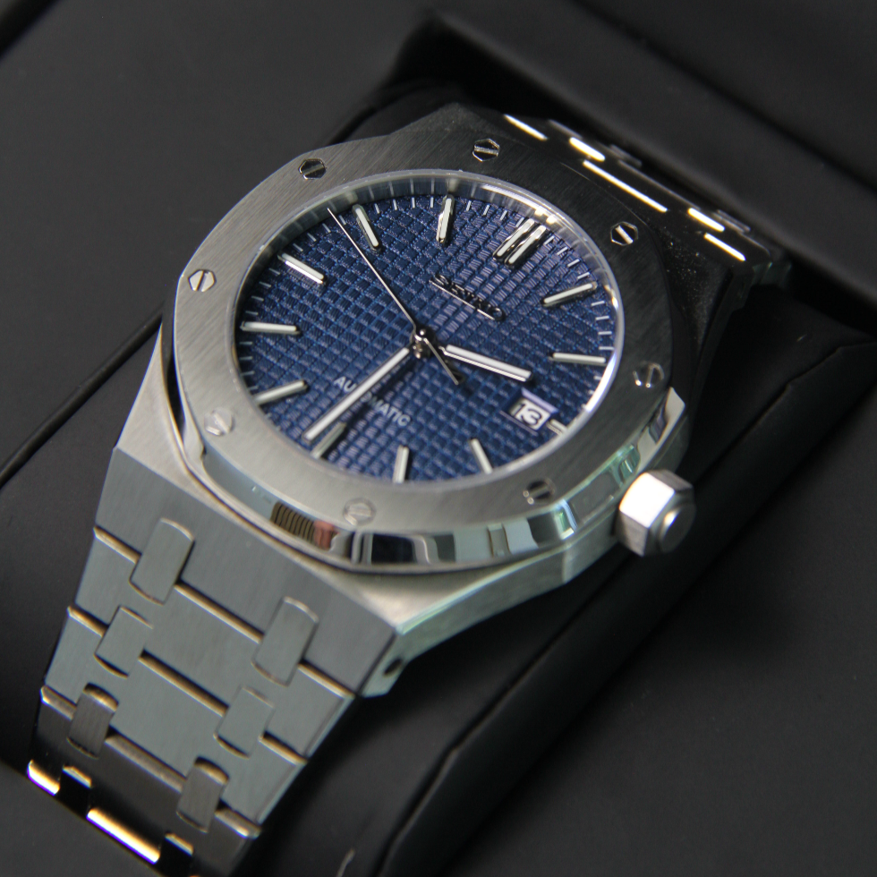 SEIKO MOD ROYAL OAK | BLUE