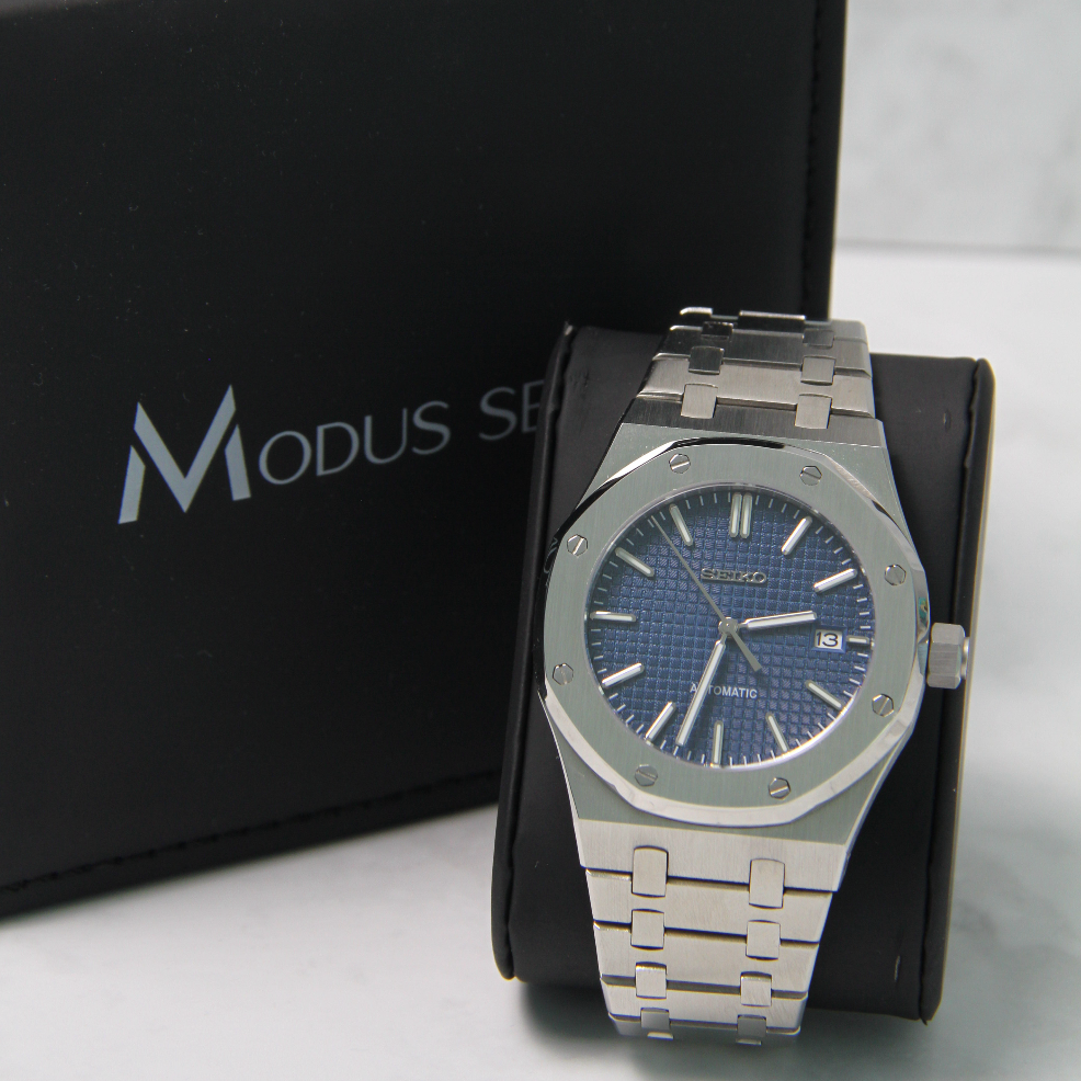 SEIKO MOD ROYAL OAK | BLUE