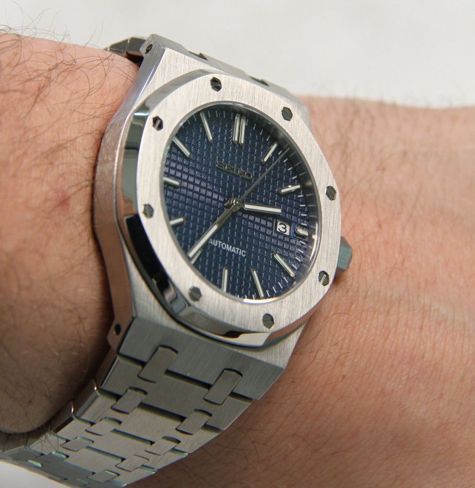 SEIKO MOD ROYAL OAK | BLUE