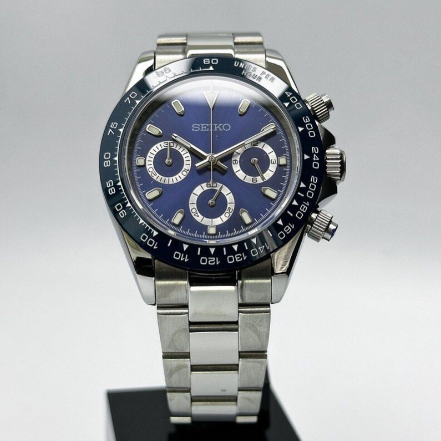 SEIKO MOD DAYTONA | BLUE