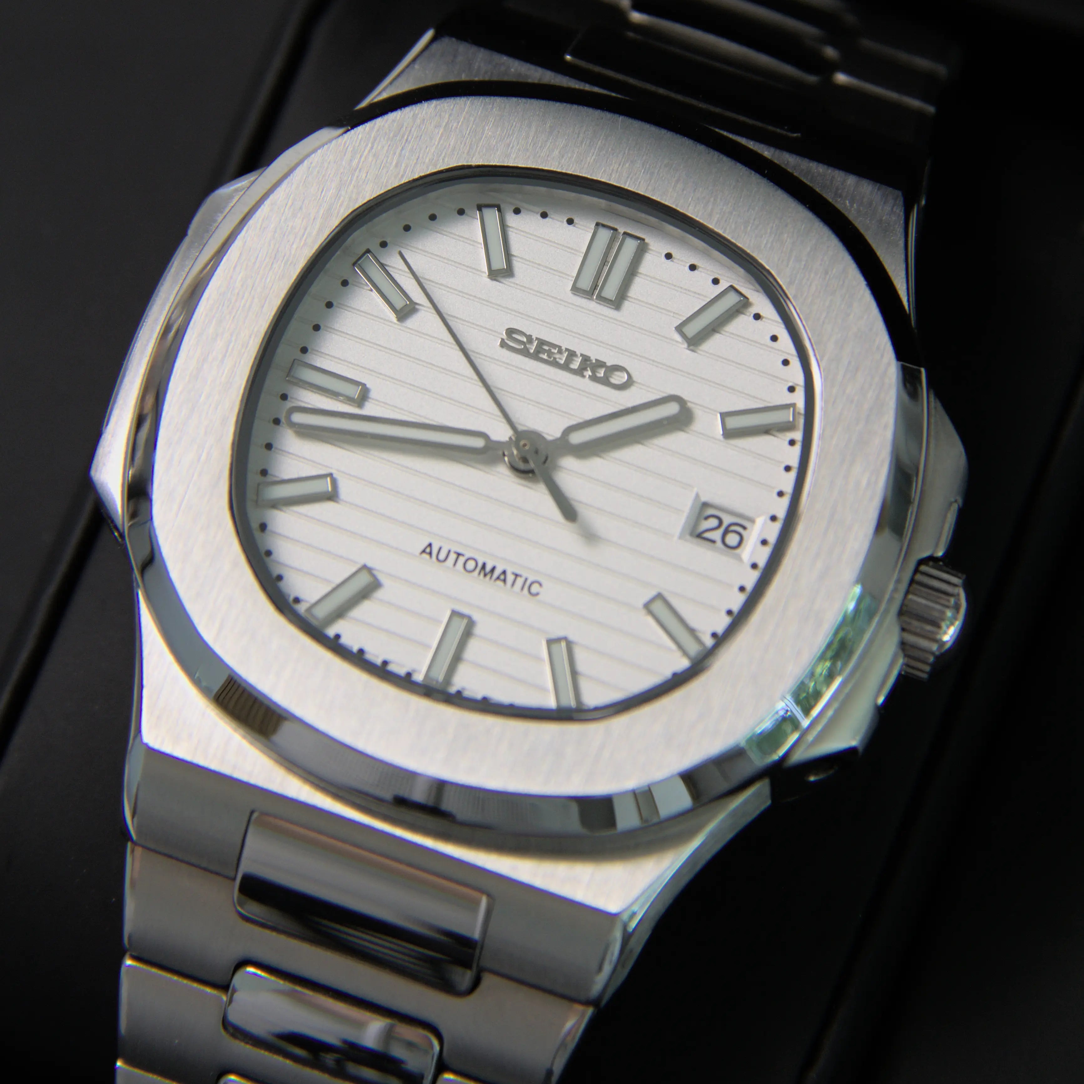 SEIKO MOD NAUTILUS | WHITE