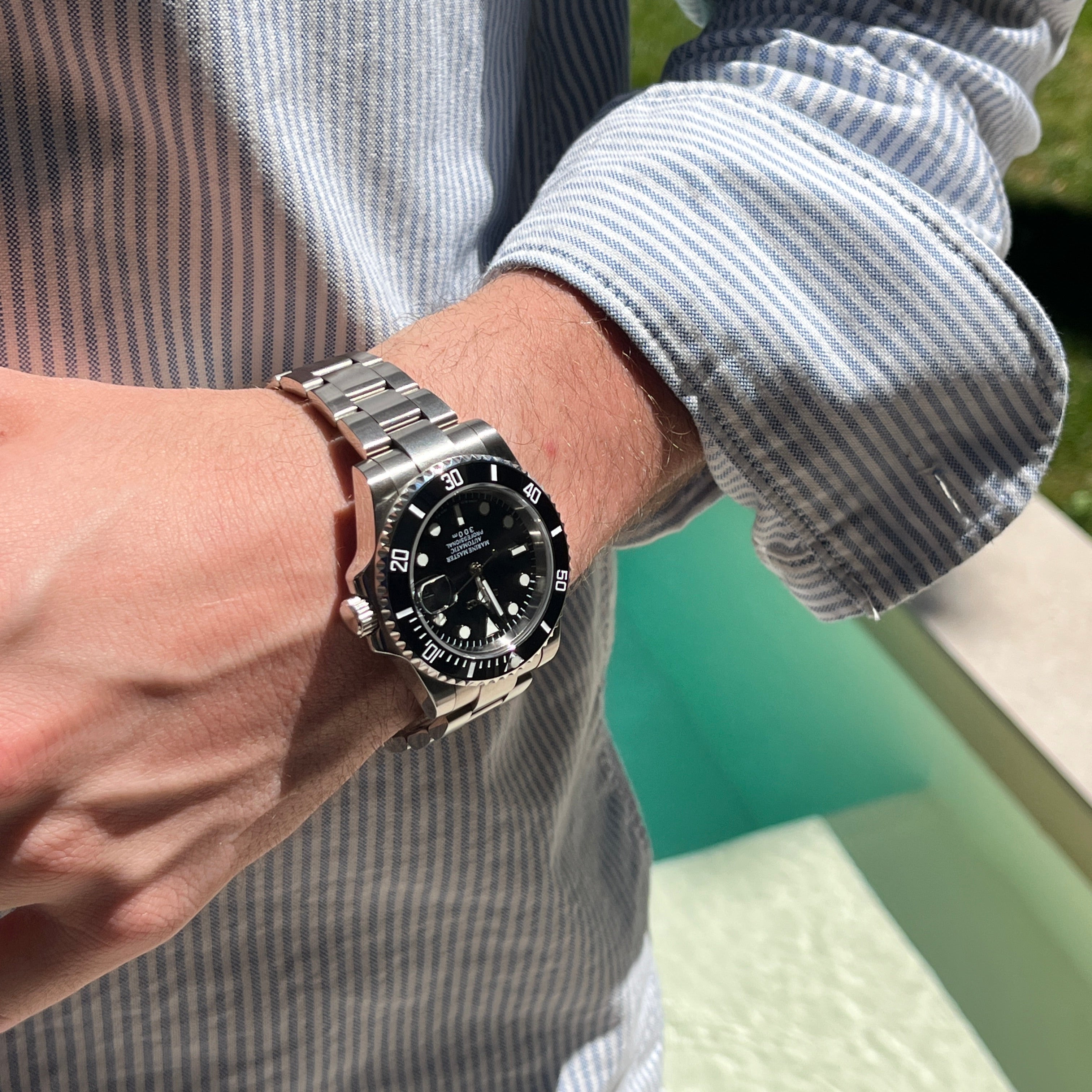 SEIKO MOD SUBMARINER | BLACK DATE